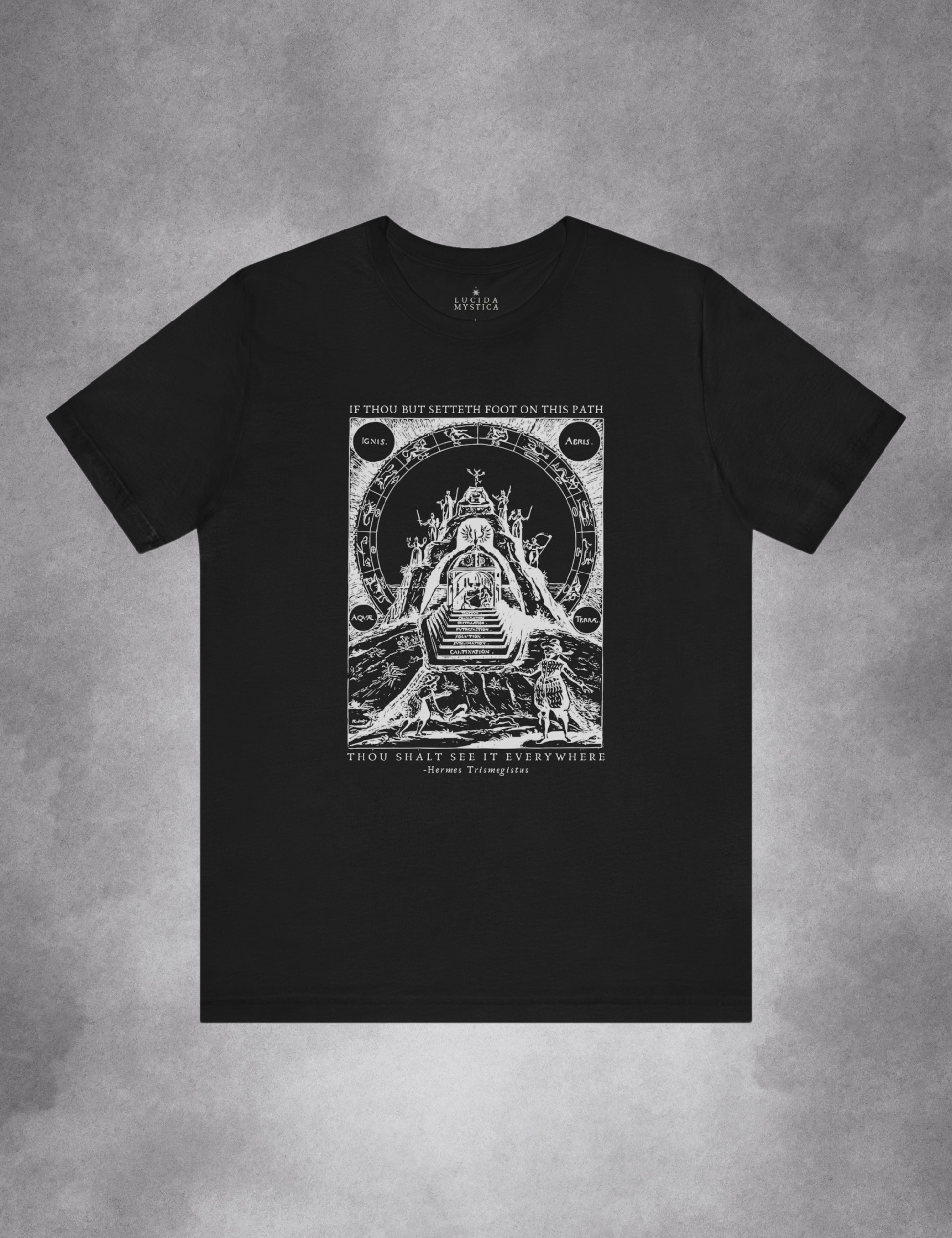 Hermetic Alchemy Occult Esoteric Shirt