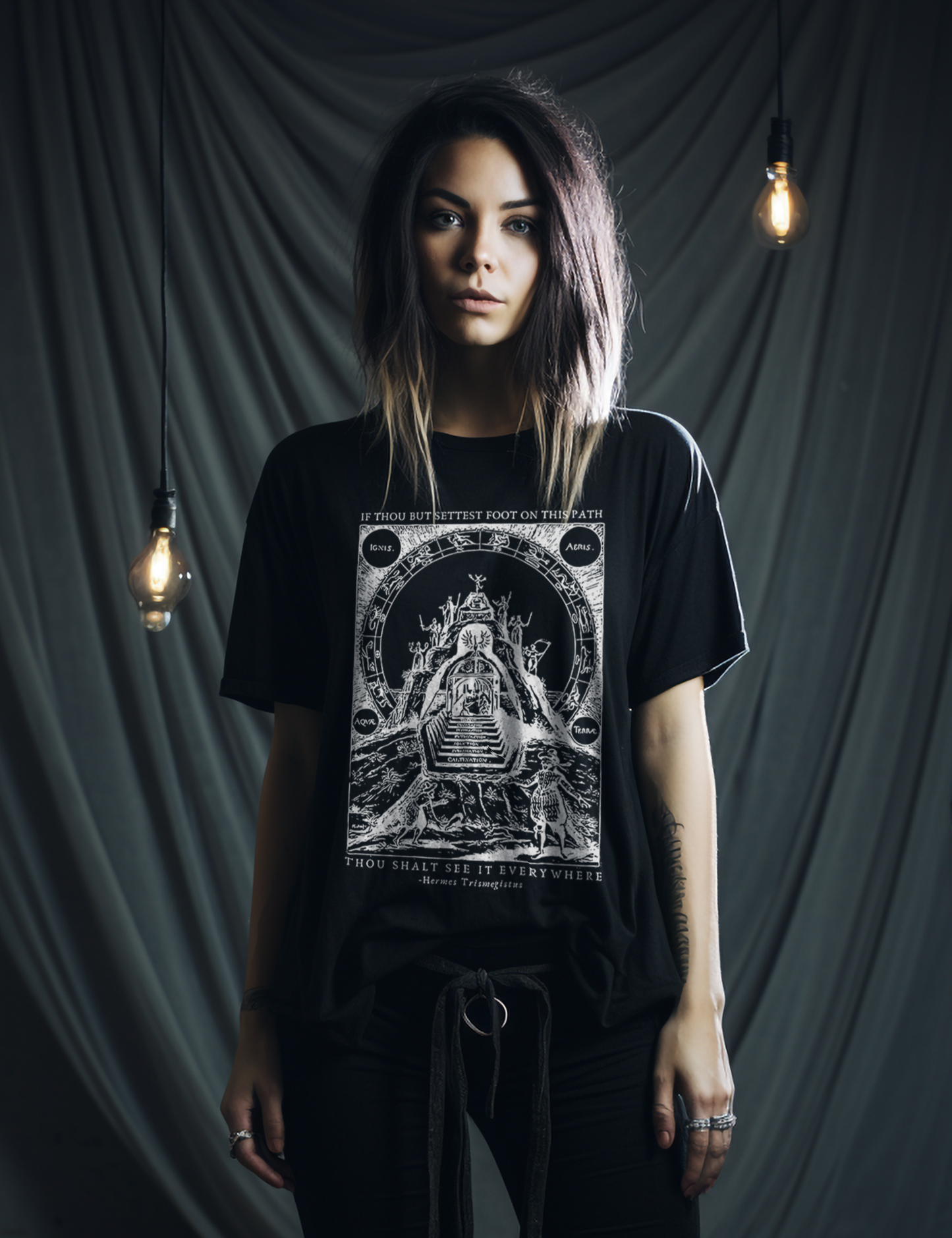 Hermetic Alchemy Occult Esoteric Shirt