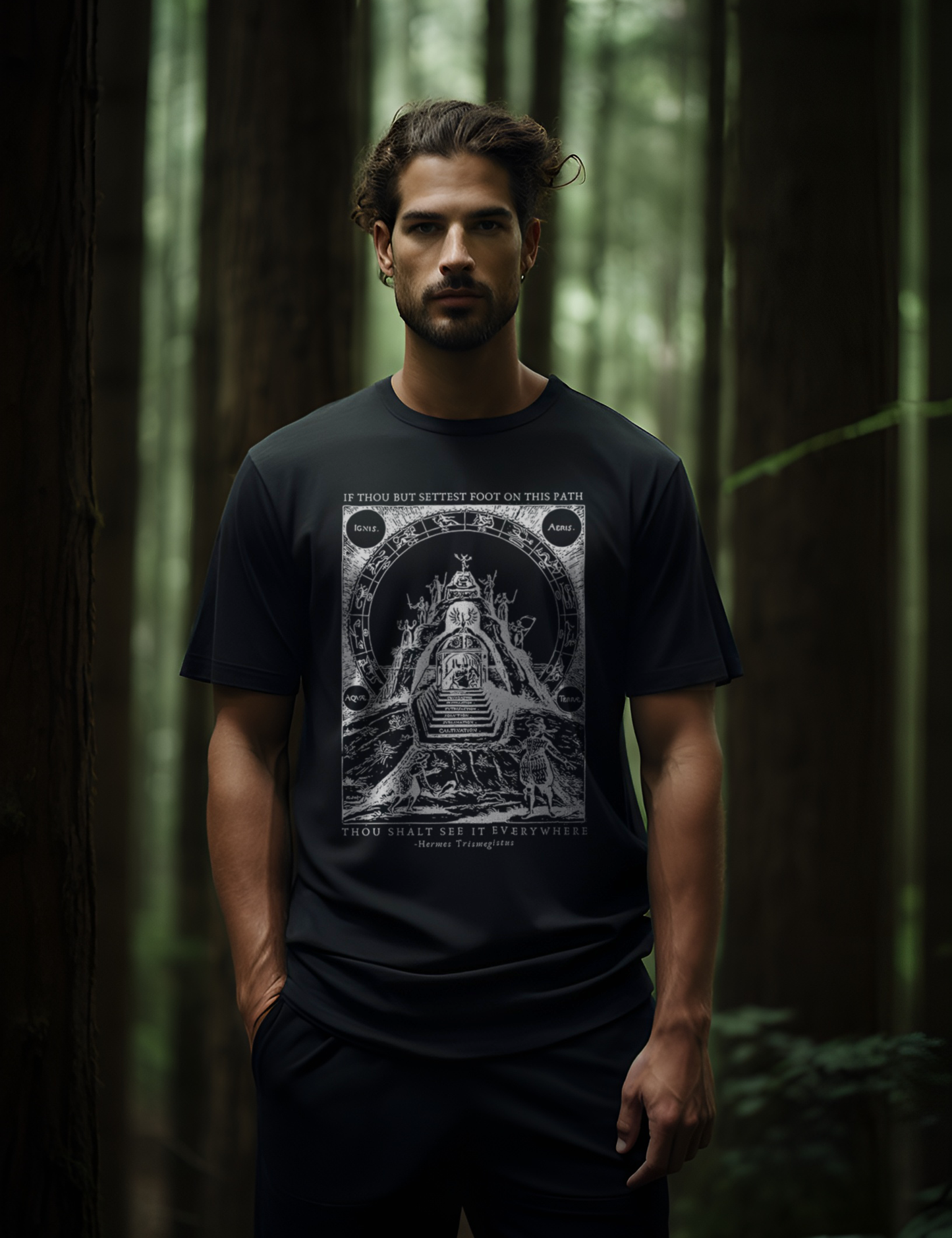 Hermetic Alchemy Occult Esoteric Shirt