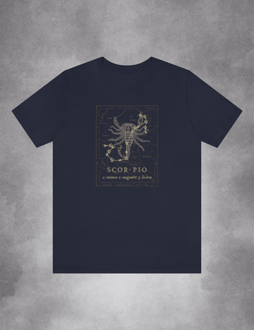Mens Womens Dark Academia Aesthetic Outfits Scorpio Zodiac Shirt