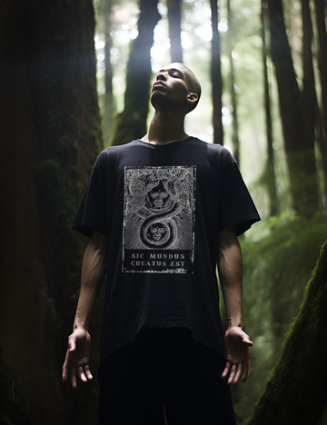 Sic Mundus Creatus Est Occult Alchemy Hermetic Esoteric Plus Size Shirt