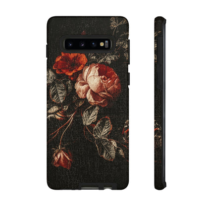 Dark Academia Aesthetic Rose Bouquet Phone Case