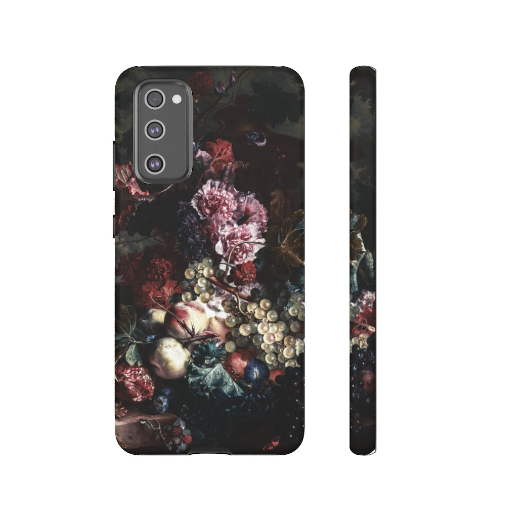 Dark Cottagecore Moody Botanical Aesthetic Phone Case