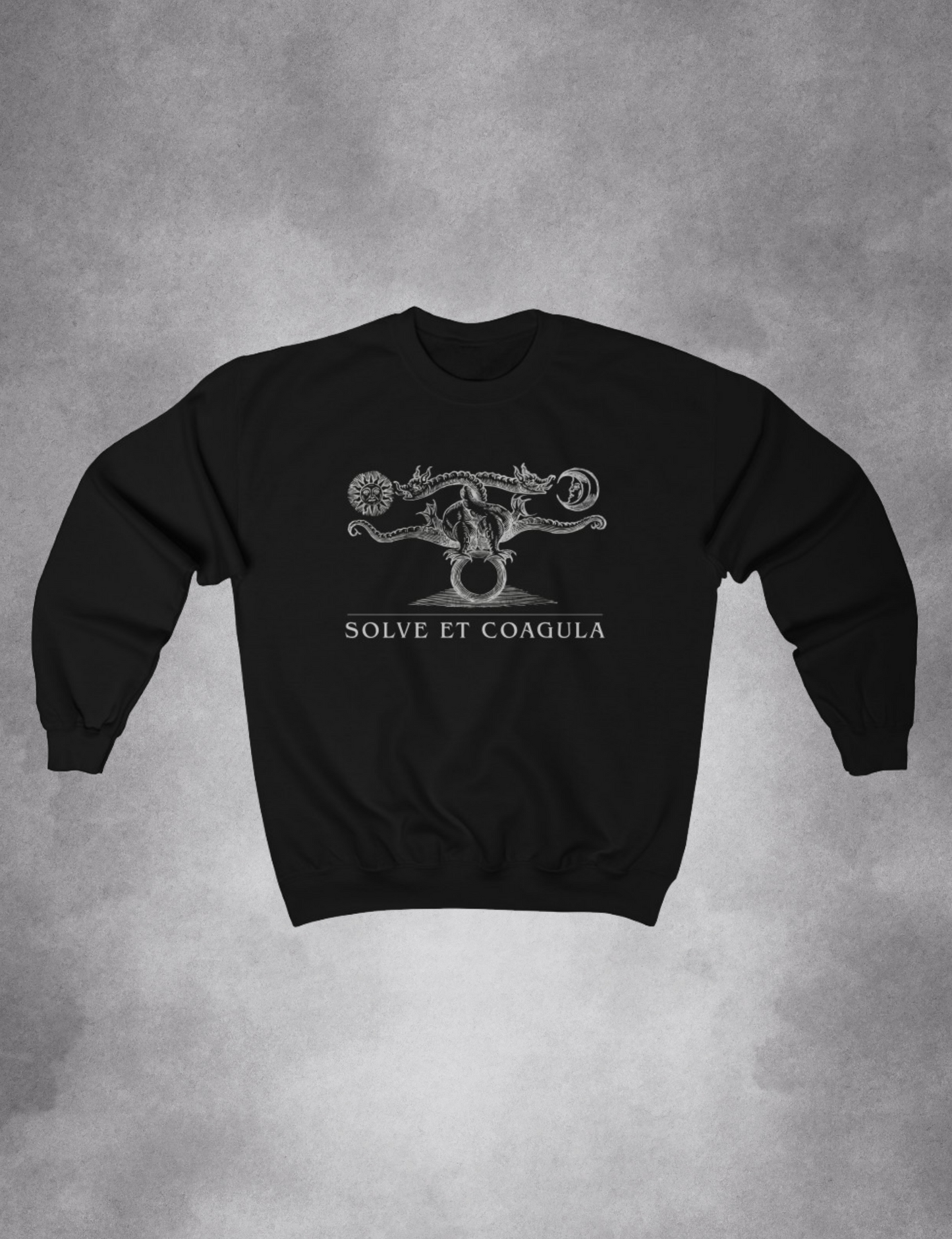 Solve Et Coagula Occult Dragon Sweatshirt