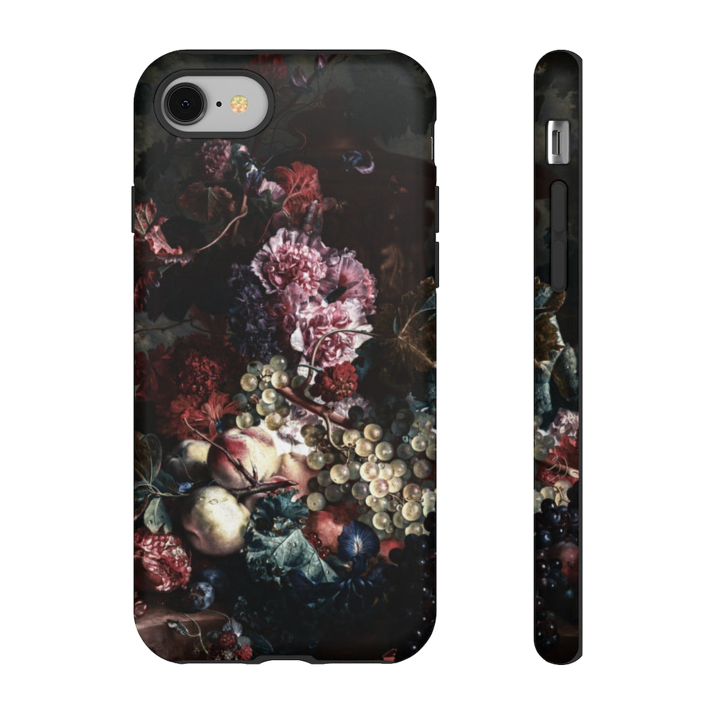 Dark Cottagecore Moody Botanical Aesthetic Phone Case