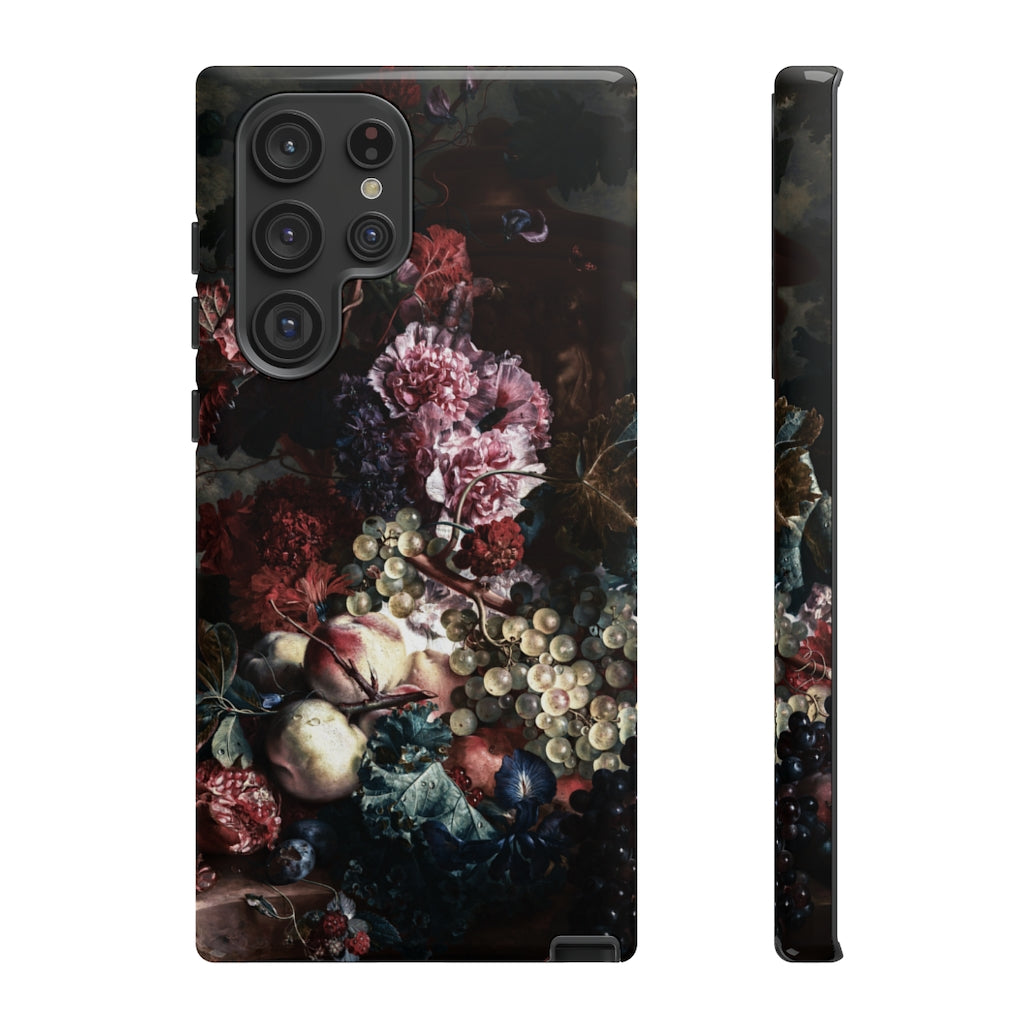 Dark Cottagecore Moody Botanical Aesthetic Phone Case