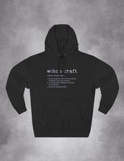 Glitch Witchcraft Plus Size Goth Witchy Clothing Hoodie
