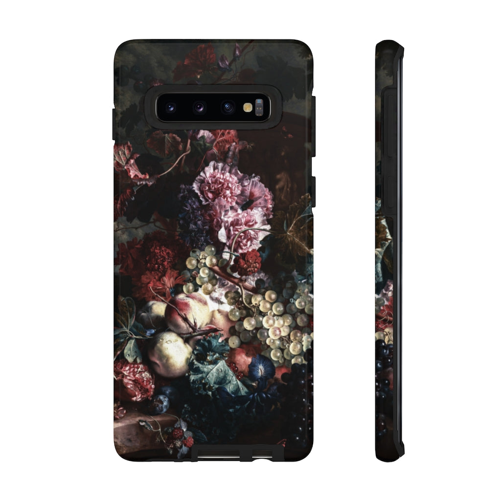 Dark Cottagecore Moody Botanical Aesthetic Phone Case