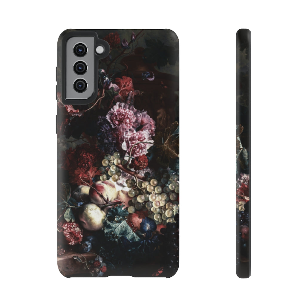 Dark Cottagecore Moody Botanical Aesthetic Phone Case