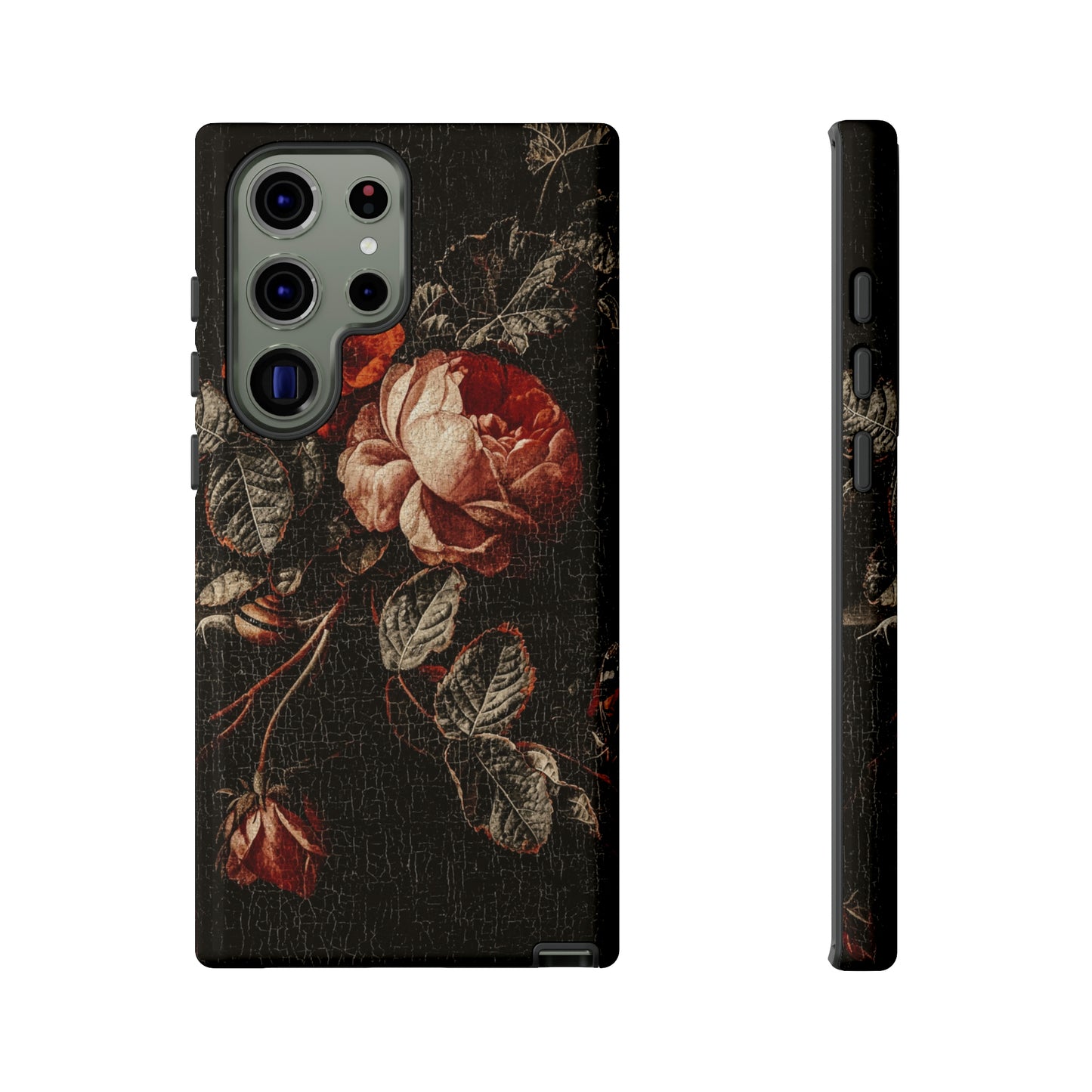 Dark Academia Aesthetic Rose Bouquet Phone Case