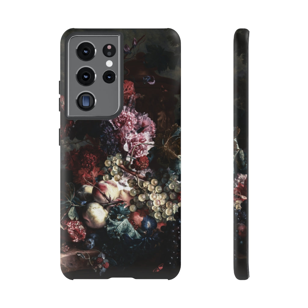 Dark Cottagecore Moody Botanical Aesthetic Phone Case