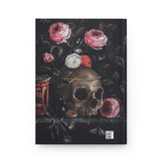 Dark Academia Aesthetic Decor Skull Botanical Hardcover Notebook