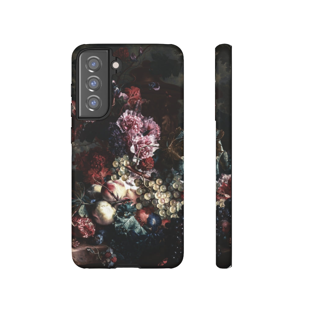 Dark Cottagecore Moody Botanical Aesthetic Phone Case