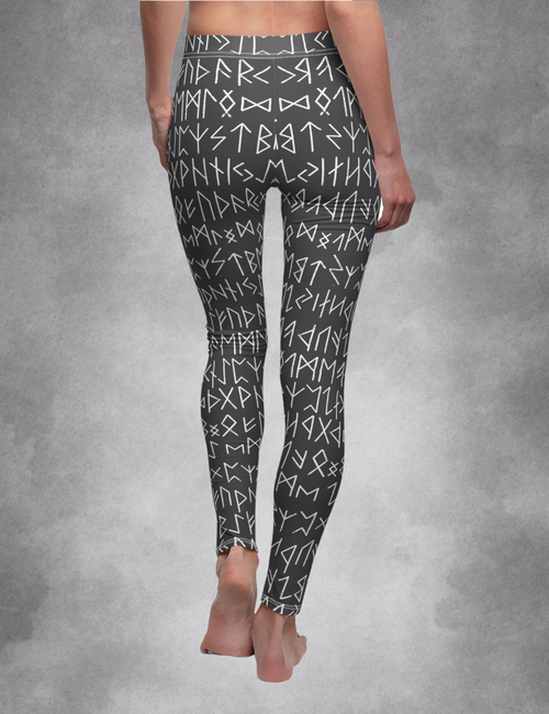 Gray Rune Leggings – Lucida Mystica