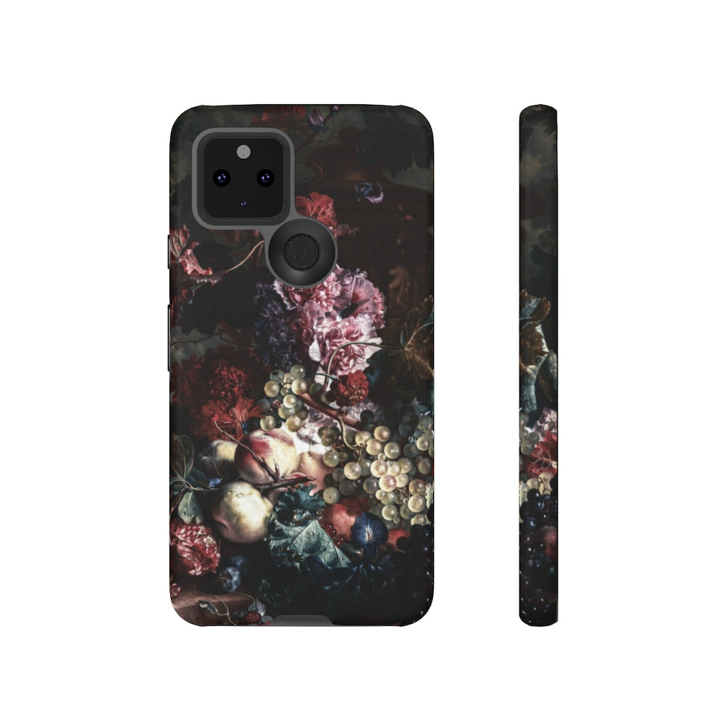 Dark Cottagecore Moody Botanical Aesthetic Phone Case