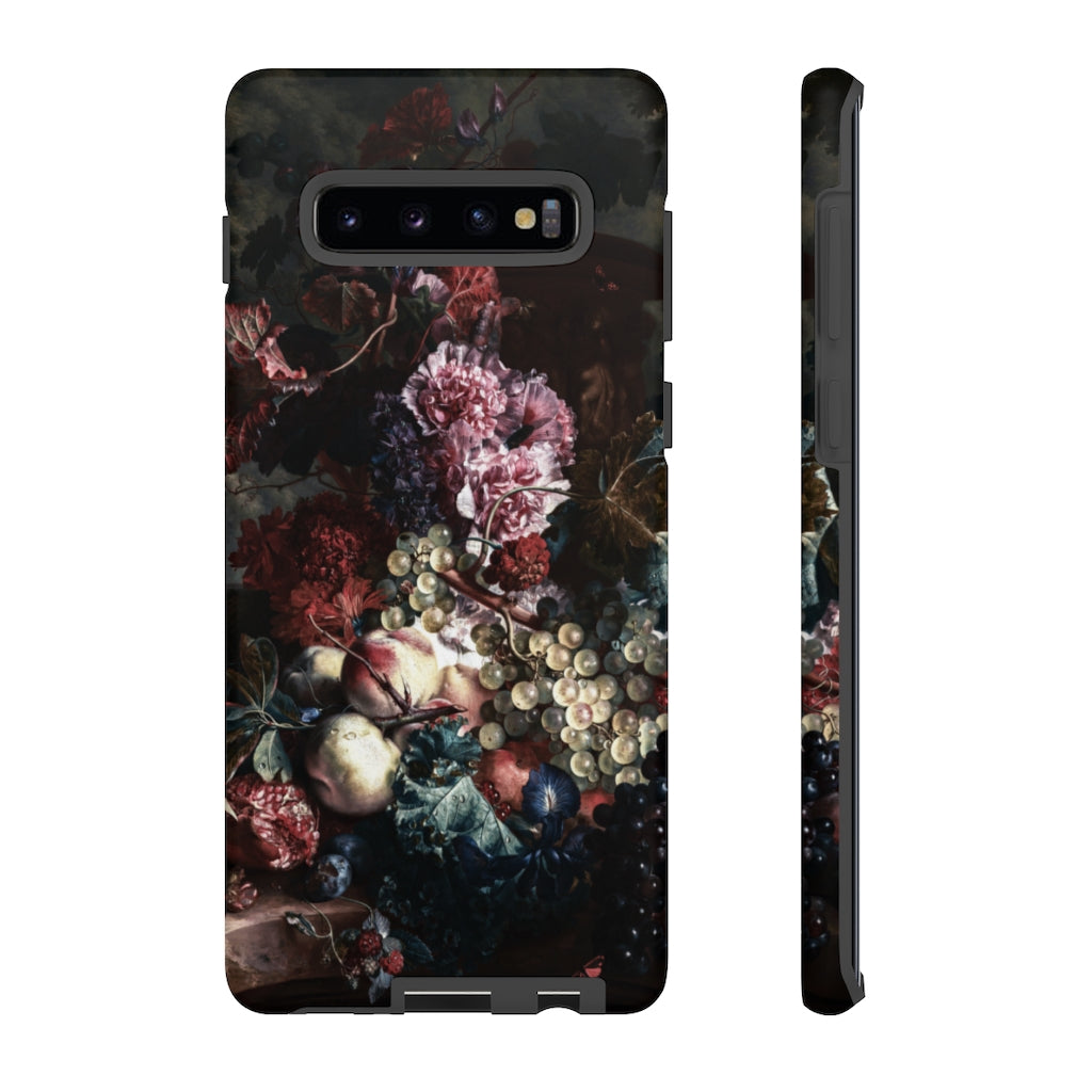 Dark Cottagecore Moody Botanical Aesthetic Phone Case