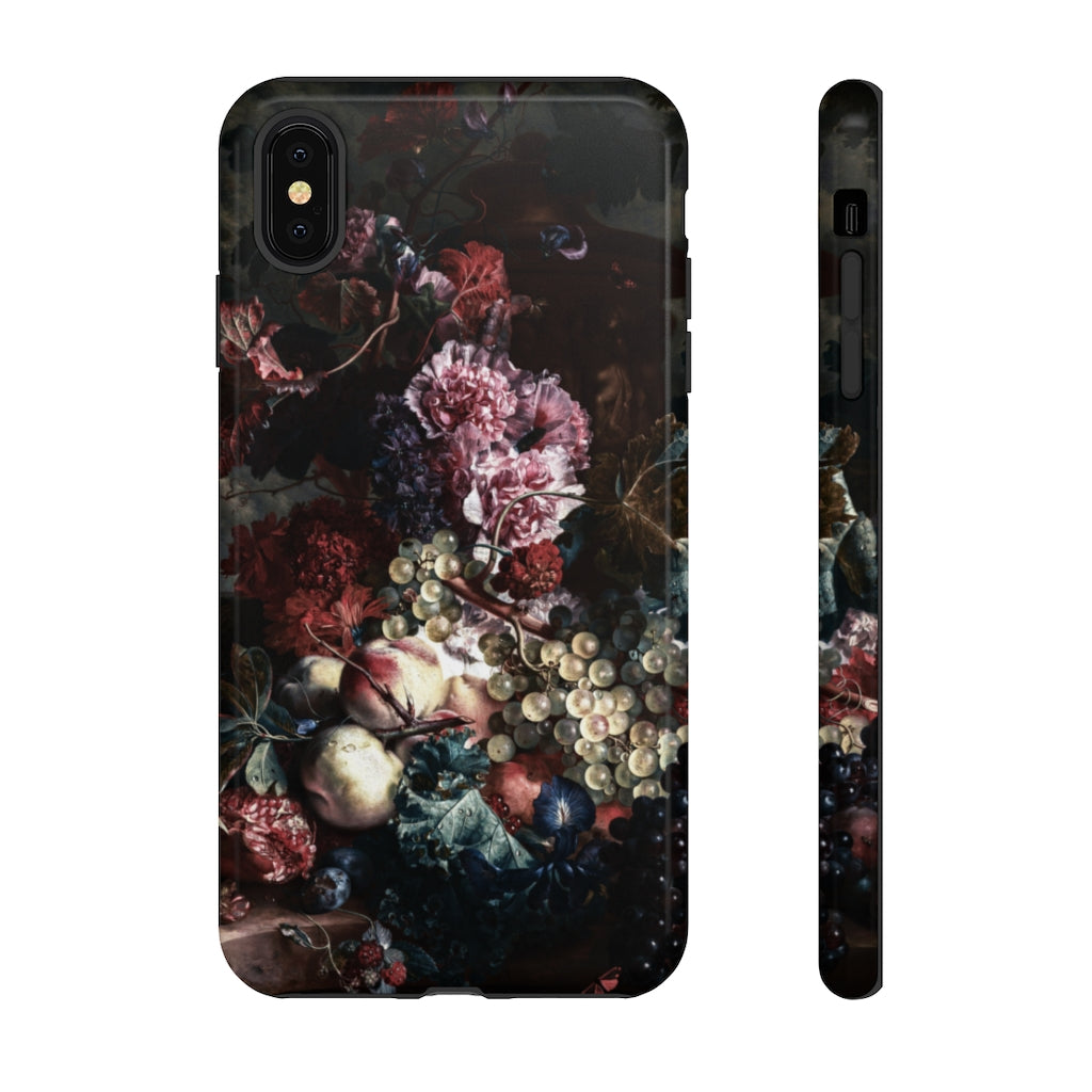 Dark Cottagecore Moody Botanical Aesthetic Phone Case