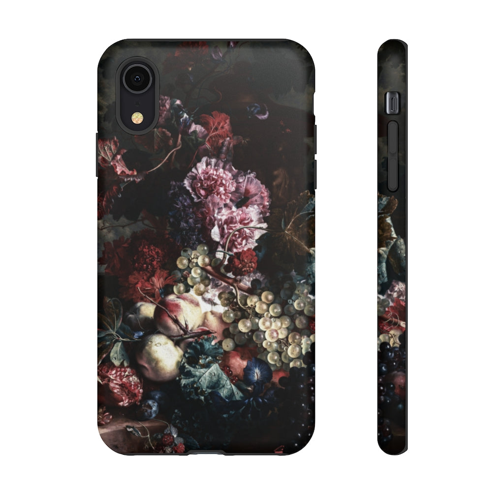 Dark Cottagecore Moody Botanical Aesthetic Phone Case