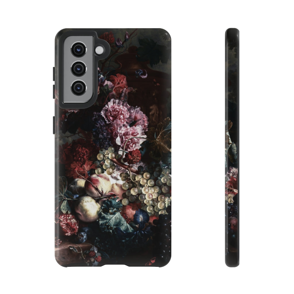 Dark Cottagecore Moody Botanical Aesthetic Phone Case