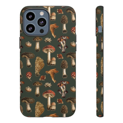 Vintage Mushrooms Woodland Aesthetic Phone Case