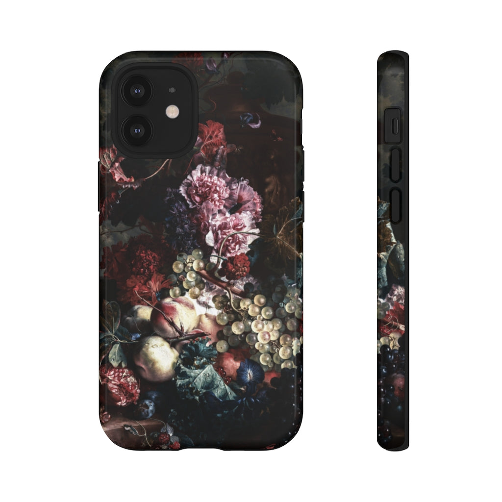 Dark Cottagecore Moody Botanical Aesthetic Phone Case