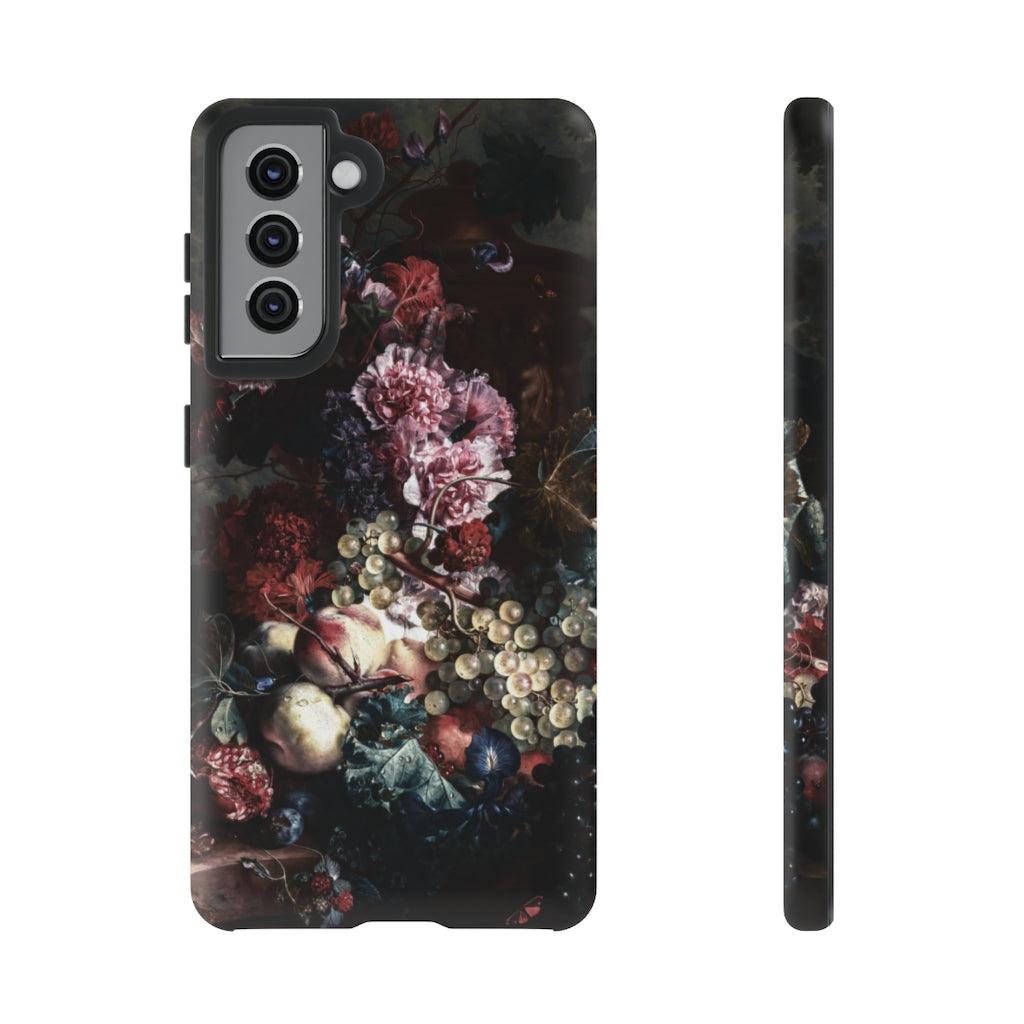 Dark Cottagecore Moody Botanical Aesthetic Phone Case