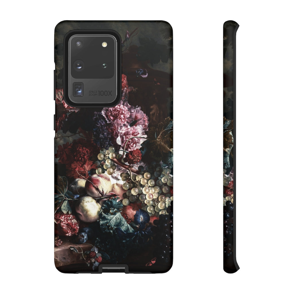 Dark Cottagecore Moody Botanical Aesthetic Phone Case