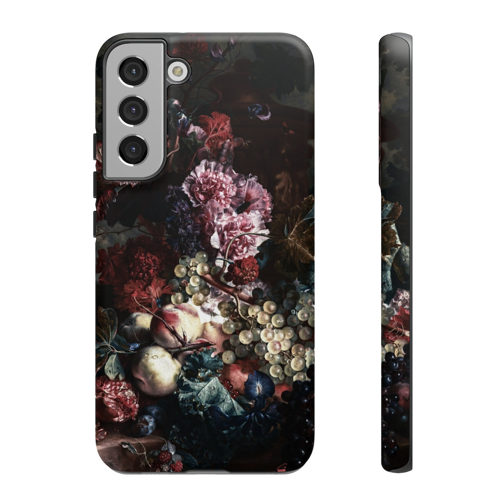 Dark Cottagecore Moody Botanical Aesthetic Phone Case