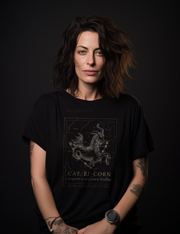 Dark Academia Aesthetic Outfits Capricorn Zodiac Shirt