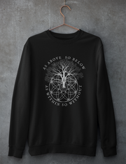 As Above So Below Tree Occult Sweatshirt