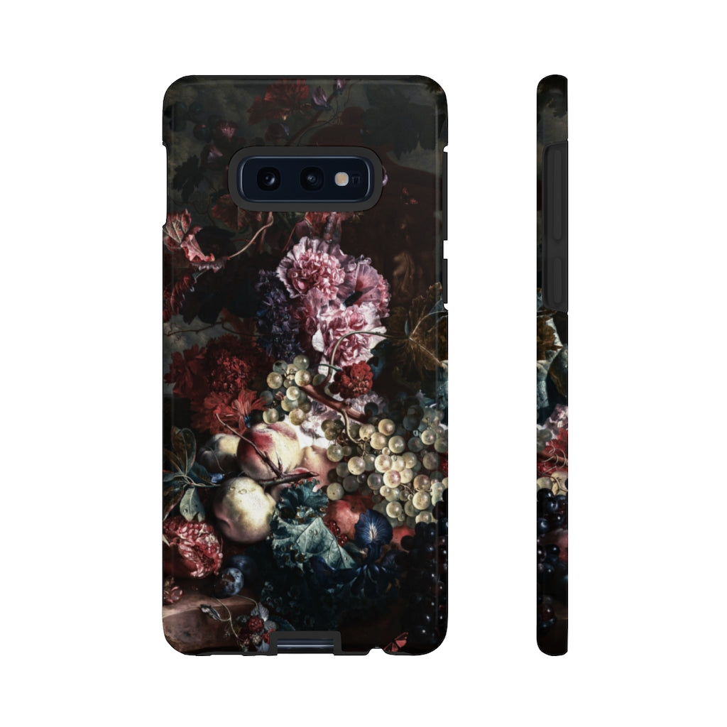 Dark Cottagecore Moody Botanical Aesthetic Phone Case