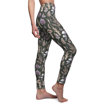 Fairy Grunge Aesthetic Clothing Mushroom Leggings