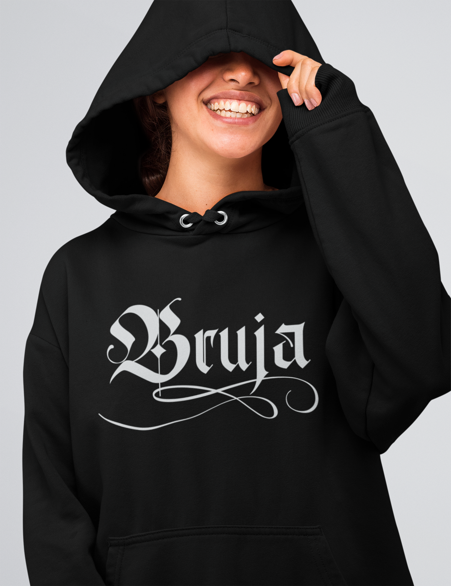 Bruja Witchy Aesthetic Plus Size Goth Clothing Hoodie