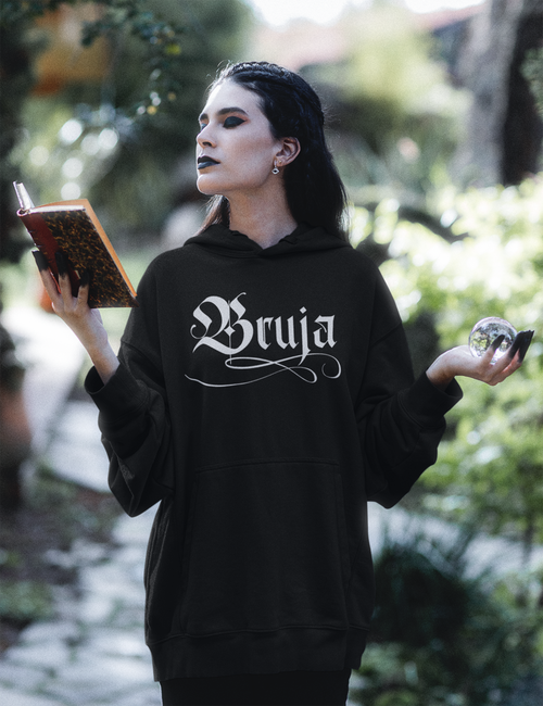 Plus size goth online hoodie