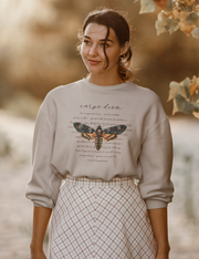 Dark Academia Aesthetic Carpe Diem Sweatshirt