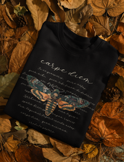 Dark Academia Aesthetic Carpe Diem Sweatshirt