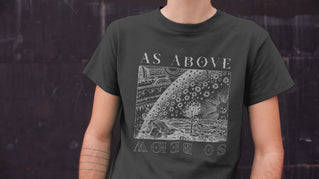 As Above So Below Esoteric Occult Shirt