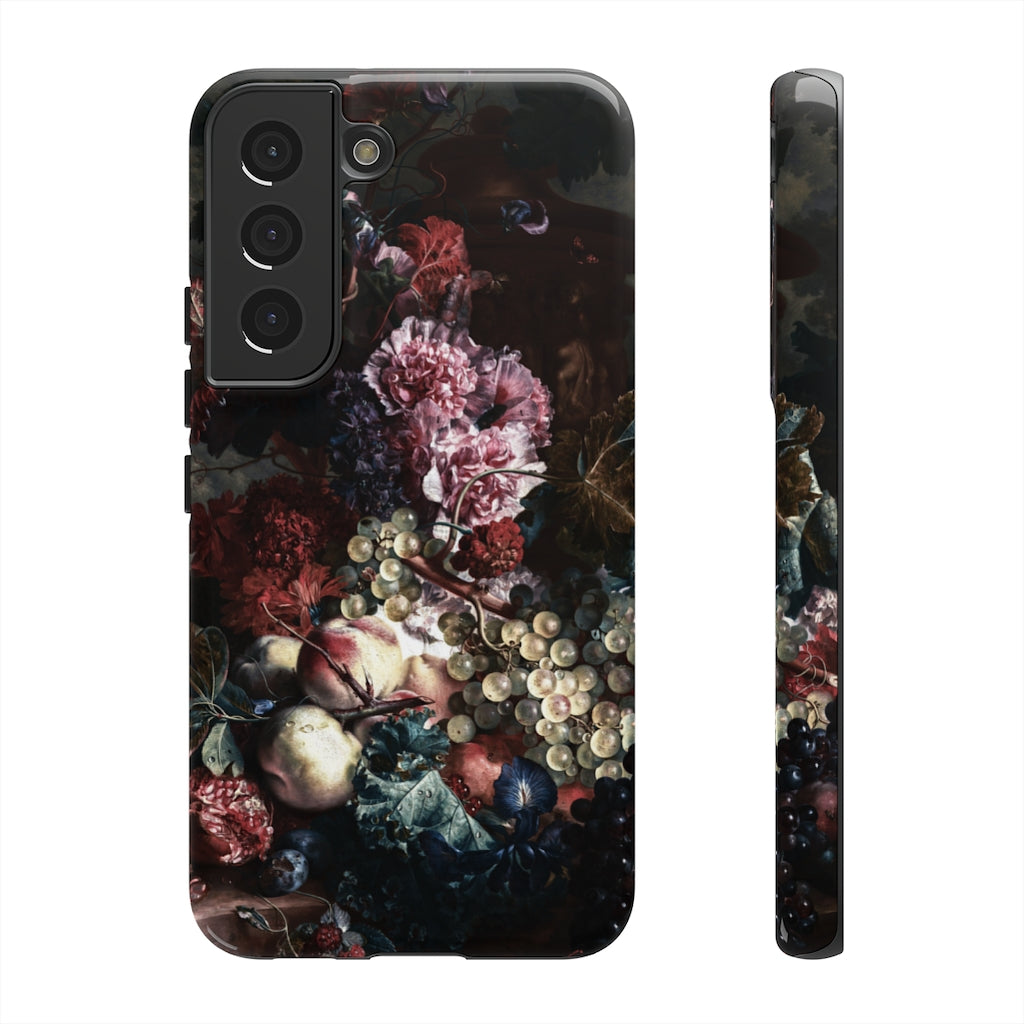 Dark Cottagecore Moody Botanical Aesthetic Phone Case