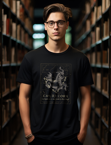 Dark Academia Aesthetic Outfits Capricorn Zodiac Shirt