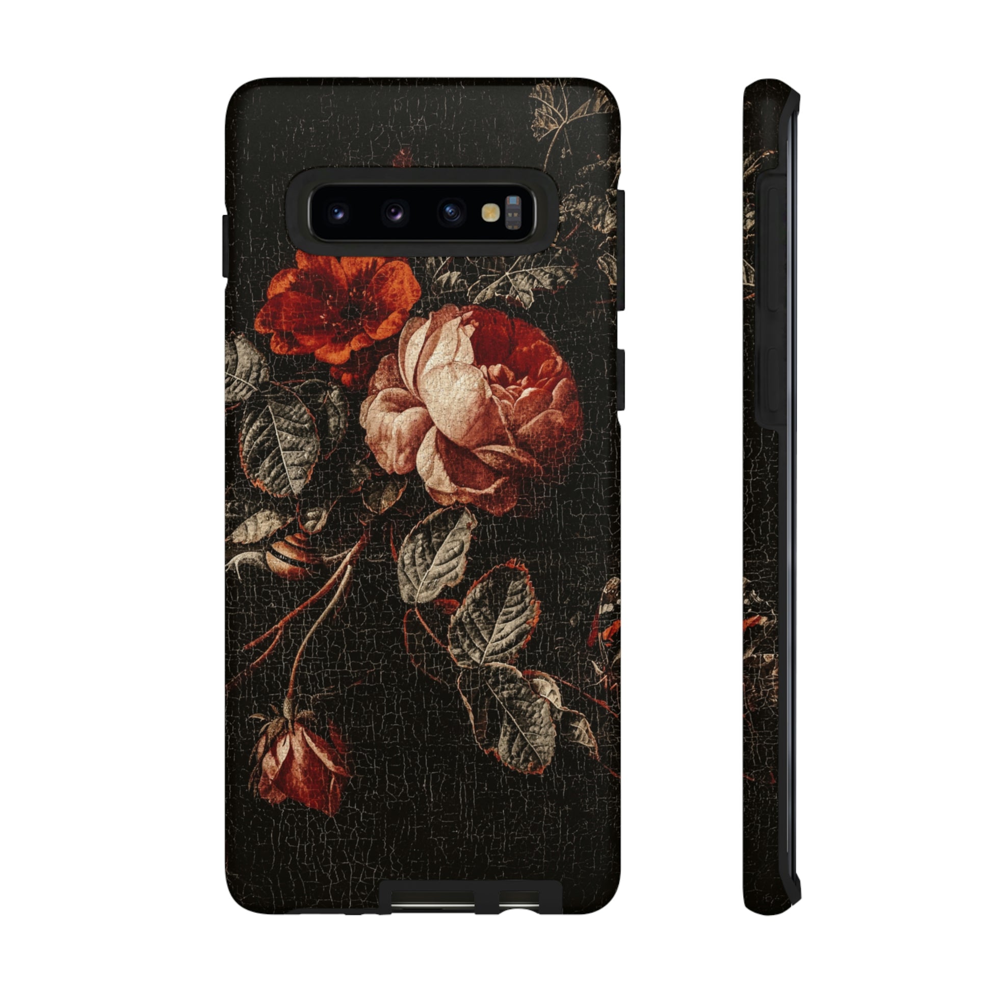 Dark Academia Aesthetic Rose Bouquet Phone Case