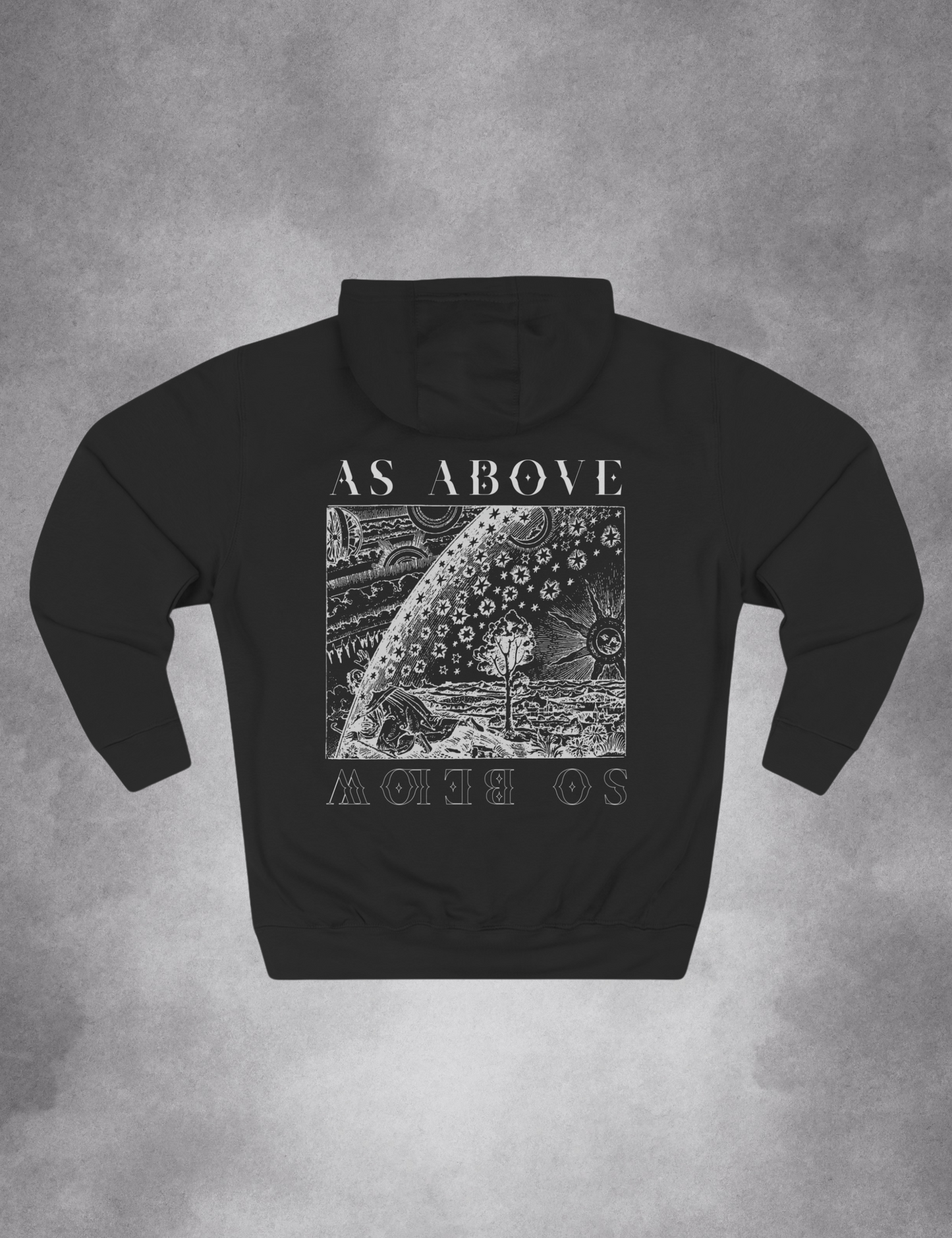 As Above So Below Hermetic Occult Hoodie