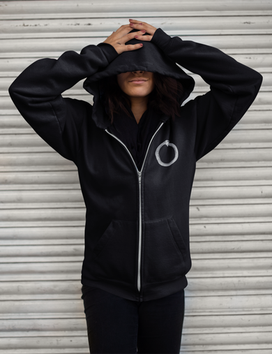 Ouroboros Occult Zip Up Hoodie