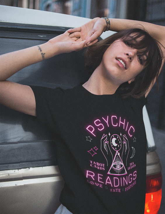 Witchy Aesthetic Clothing Psychic Readings Shirt