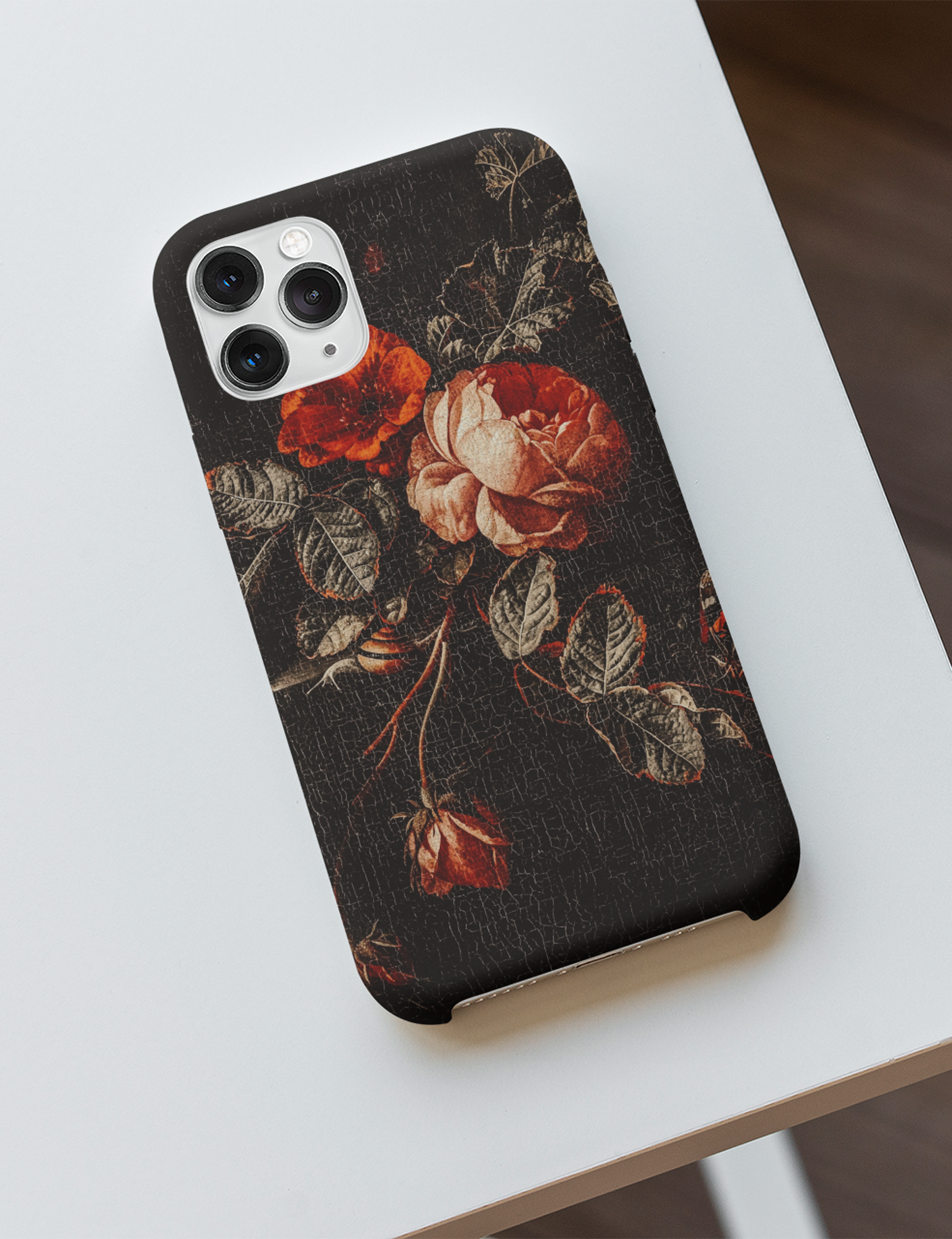 Dark Academia Aesthetic Rose Bouquet Phone Case