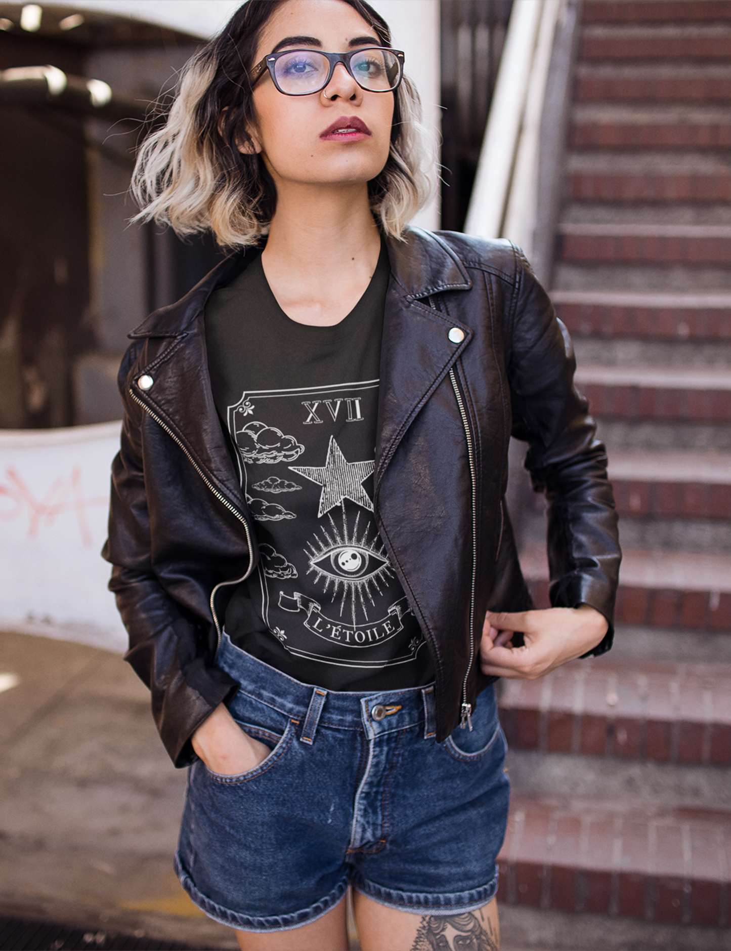 The Star Tarot Card Witchy Aesthetic Plus Size Shirt